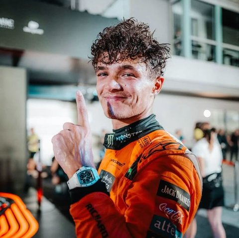 Potret Lando Norris