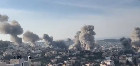 Israel Makin Menggila di Jenin Tepi Barat, ini Video Gedung-Gedung Dibombardir Seperti di Gaza