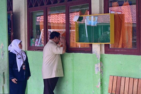 Prabowo tinjau Makan Bergizi Gratis di SD dan TK di Jakarta Timur