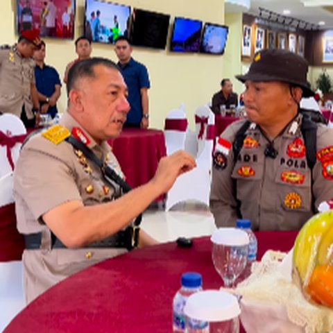 Penuh Haru Perpisahan Jenderal Eks Kapolda dengan Polisi Rocker