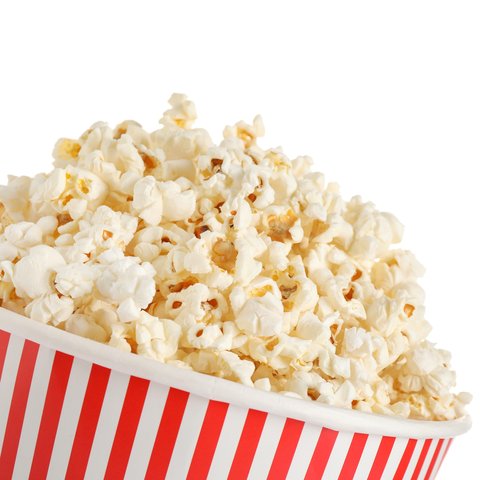 Ilustrasi popcorn.