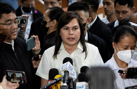 Government officials were probing Philippine Vice President Sara Duterte after she said she had instructed someone to assassinate President Ferdinand Marcos Jr. if she were killed.