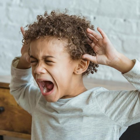 Ilustrasi anak tantrum