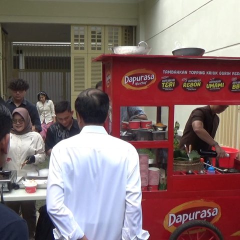 Chef Arnold di Rumah Jokowi