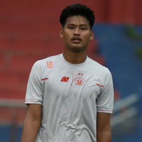 Striker muda Persik, Septian Satria Bagaskara akan dicoba pelatih Javier Roca sebagai sayap pada putaran kedua BRI Liga 1 nanti. (Bola.com/Gatot Susetyo)