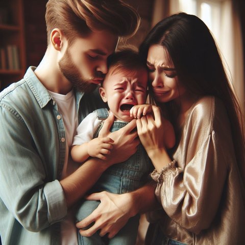 Ilustrasi Anak Menangis