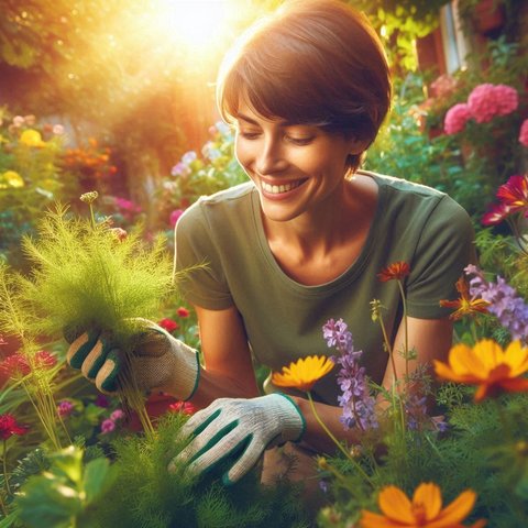 Ilustrasi Tanaman Liar di Rumah