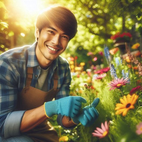 Ilustrasi Tanaman Liar di Rumah