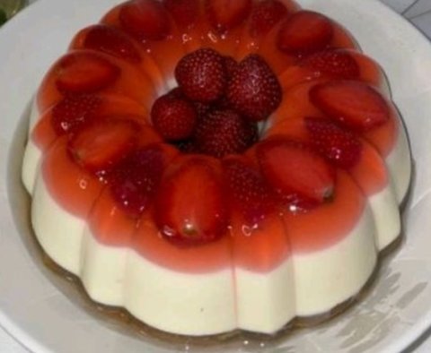 Puding Strawberry