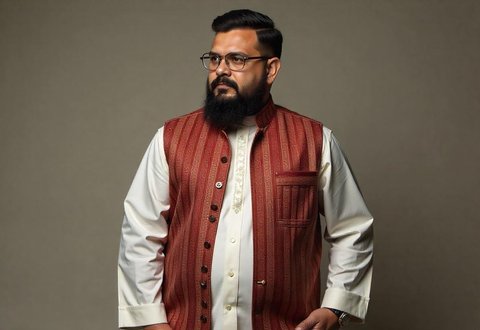 Model Baju Lebaran 2025 untuk Pria Gemuk