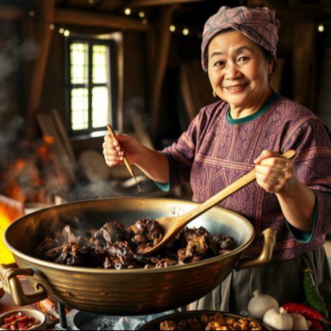resep bumbu rendang padang