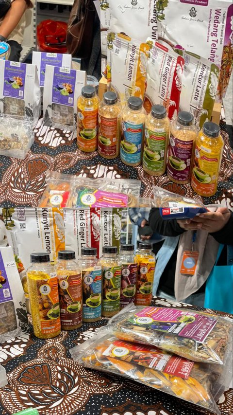 Produk Rempah Sekar Jawi di BRI UMKM EXPO(RT)