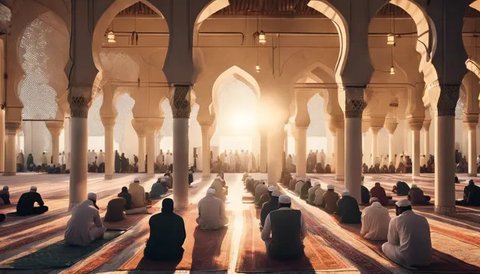 ciri ciri malam lailatul qadar Ilustrasi dibuat AI