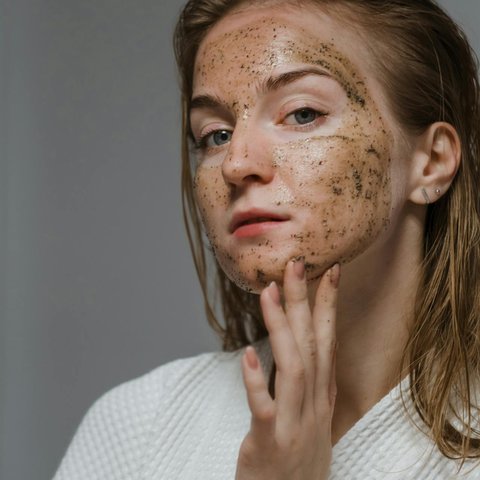 Ilustrasi Masker Kopi