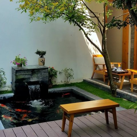 22 Desain Taman Depan Rumah yang Minimalis di Lahan Sempit, Bikin Rumah Jadi Lebih Estetik
