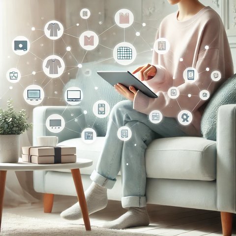 Ilustrasi belanja online