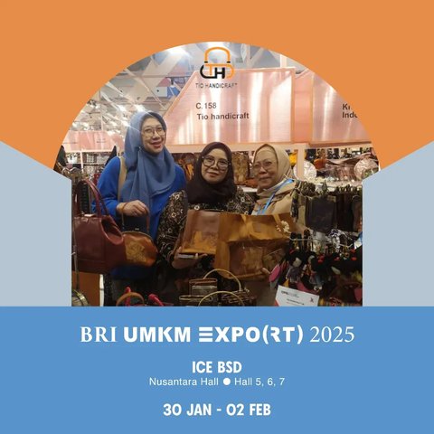 Tio Handicraft di BRI UMKM EXPO(RT) 2025