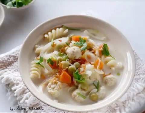 Resep Sop Mutiara ala Banjarmasin. (Dok: Cookpad Agustina Erlinda)