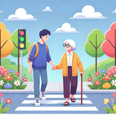 Ilustrasi Orang Baik
