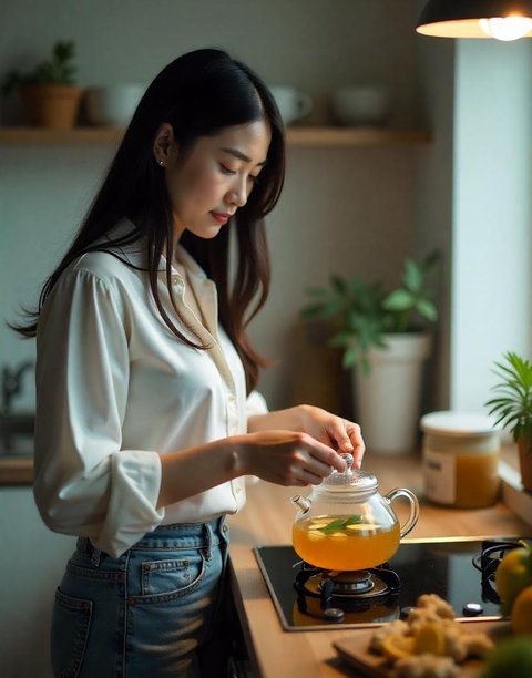 Merebus Jahe, Salam dan Sereh