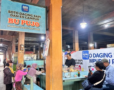 Warung Soto Bu Pujo Pasar Beringharjo