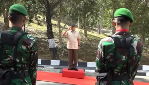 Pesan Mendalam Menhan kepada Prajurit Rindam XVII/Cenderawasih, Bikin Merinding