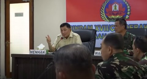 Pesan Mendalam Menhan kepada Prajurit Rindam XVII/Cenderawasih, Bikin Merinding