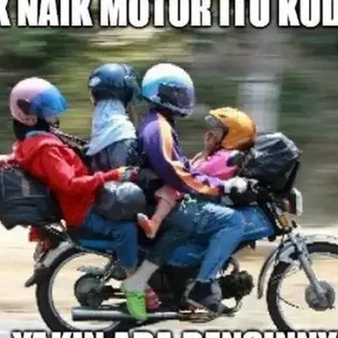 Meme Mudik Lebaran yang Bikin Ngakak