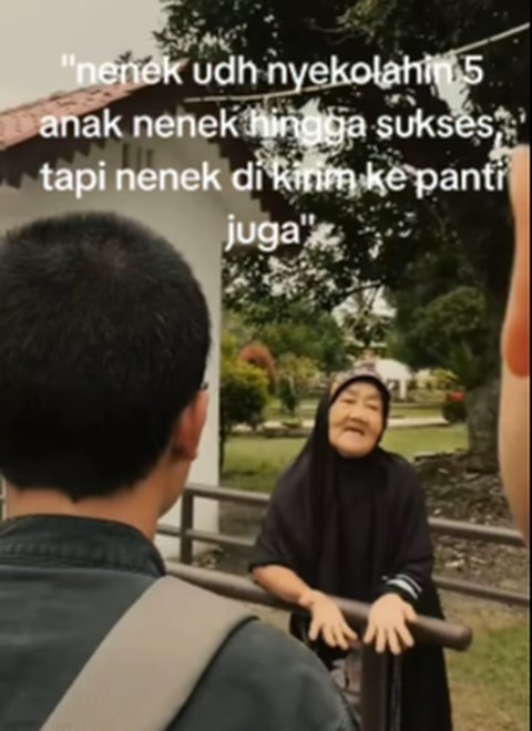 Sekolahkan 5 Anak Hingga Sukses, Wanita ini Bukan Dirawat Putra Putrinya