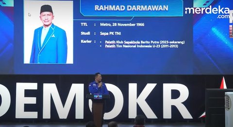 AHY Beri Rahmad Darmawan Eks Pelatih Timnas Jabatan Penting di Demokrat