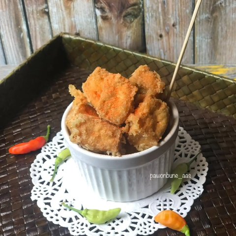 Menu Tahu Crispy Keju Pedas