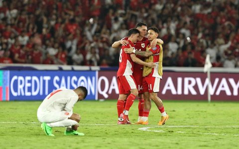 FOTO: Perjuangan Tanpa Henti Timnas Indonesia Gilas Bahrain, Rizki Ridho Sampai Terpincang-pincang!