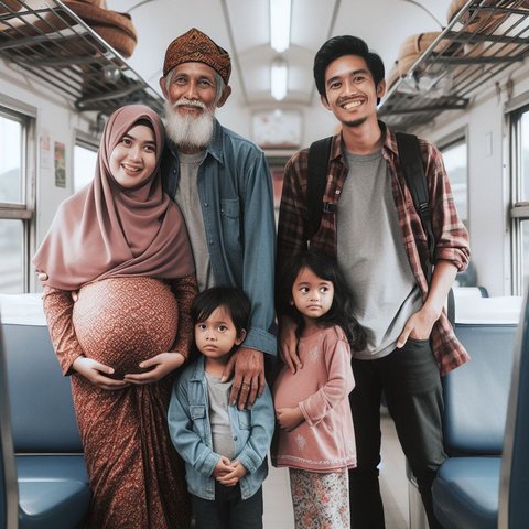Ilustrasi Mudik