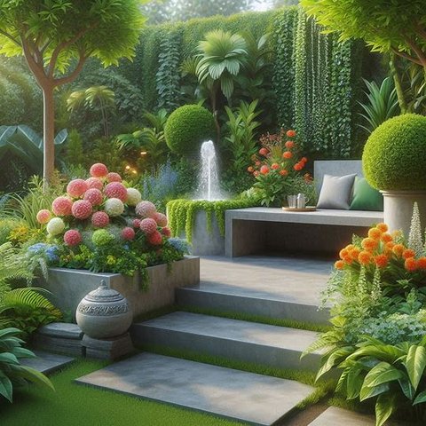 7 Model Bangku Taman Beton yang Unik dan Estetik, Cocok untuk Hunian Modern yang Fungsional