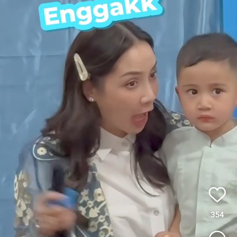 Rayyanza Ketahuan Bohong Soal Puasa, Ekspresi Nagita Jadi Sorotan