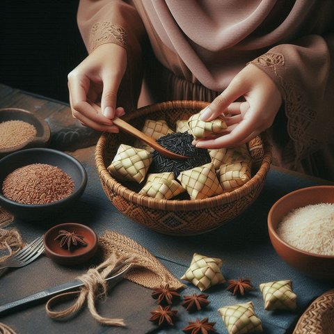 Resep Membuat Ketupat Beras Merah yang Padat, Punel dan Bebas Gula