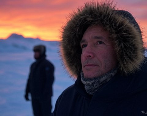 ilustrasi puasa di kutub utara