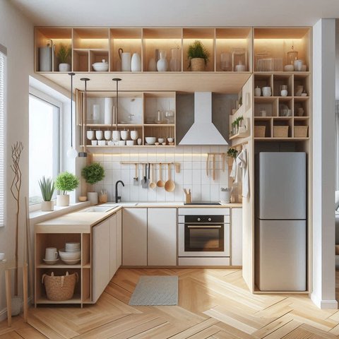 Desain Dapur Minimalis Terbuka