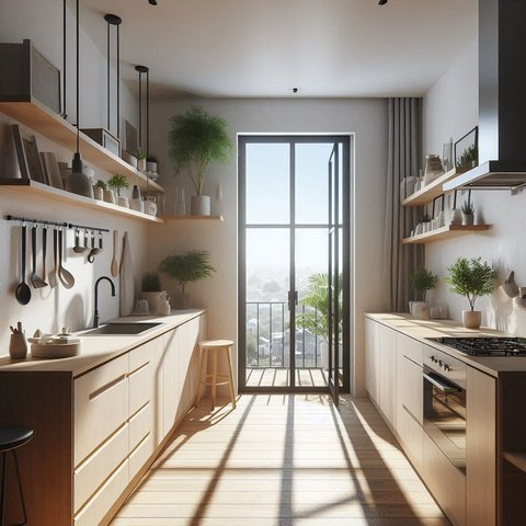 Desain Dapur Minimalis Terbuka