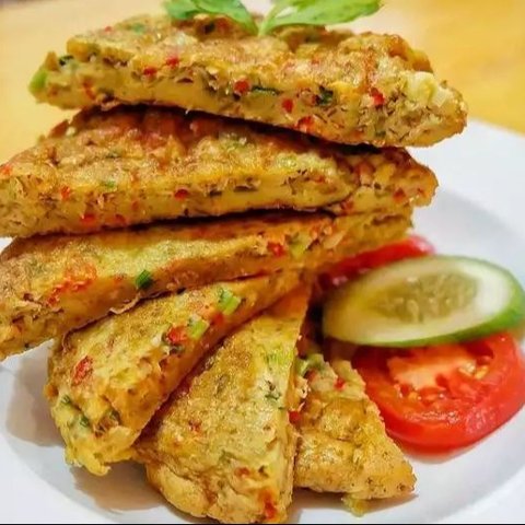 Telur dadar padang