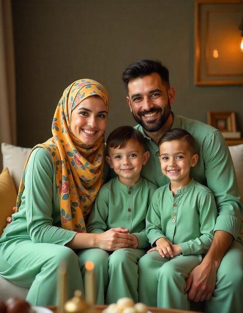 Tren Warna Baju Lebaran 2025