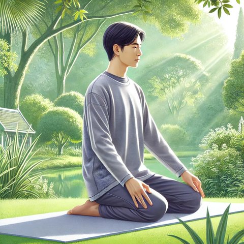 Ilustrasi yoga