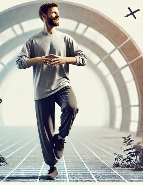 Ilustrasi senam ringan