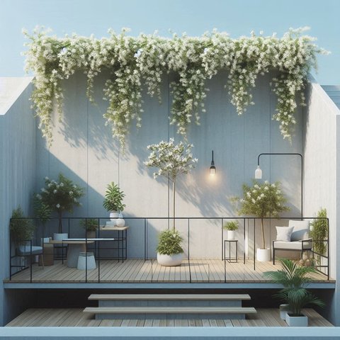 Desain Taman Rooftop
