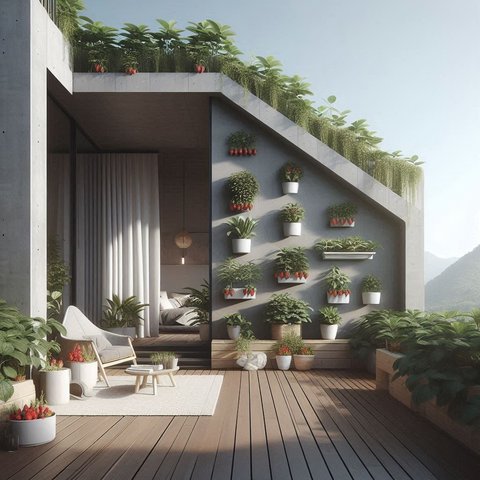 Desain Taman Rooftop