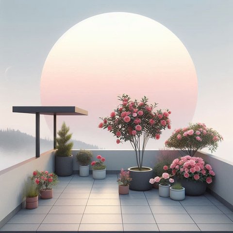 Desain Taman Rooftop