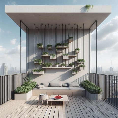 Desain Taman Rooftop