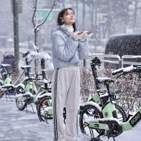 Potret Sabrina Chairunnisa Kala Berlibur di Korea (credit: instagram/sabrinachairunnisa_)