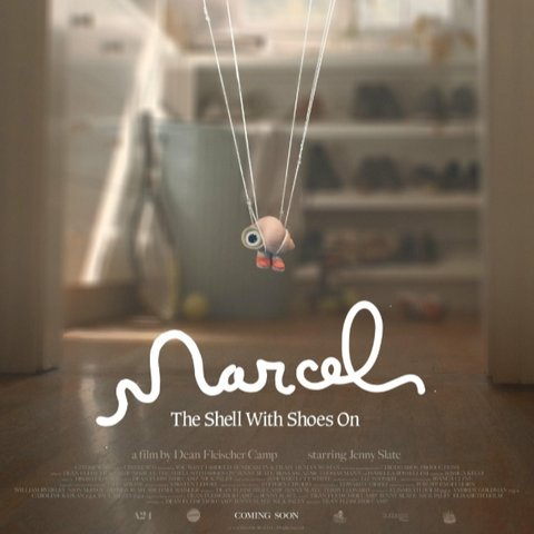 Poster Film Marcel The Shell With Shoes On (credit: imdb).