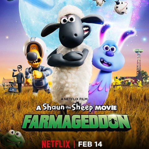 Poster Shaun The Sheep: Farmageddon (credit: imdb).
